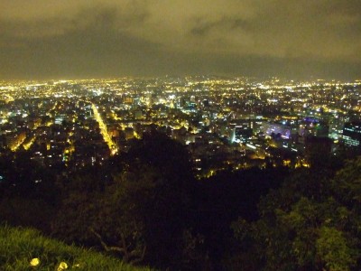 Bogota bei Nacht