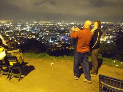 Am Aussichtspunkt hoch über Bogota