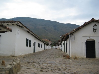 Straßenszene in Villa de Leyva