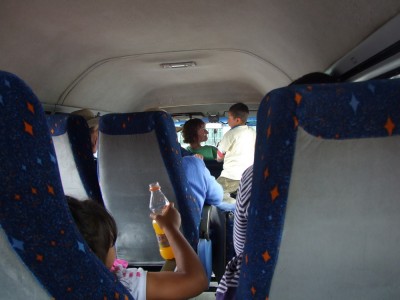 Im Bus nach Arabuco