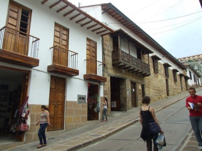 Straßenszene in San Gil