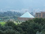 Blick ins Zentrum von Bogota Kolumbien